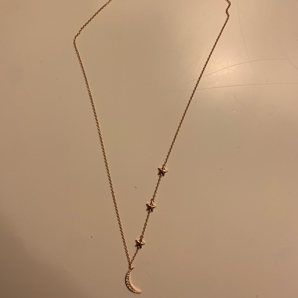 Jewelry - Gold moon & star necklace